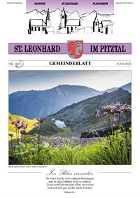 Titelblatt Gemeindezeitung Juni 2022